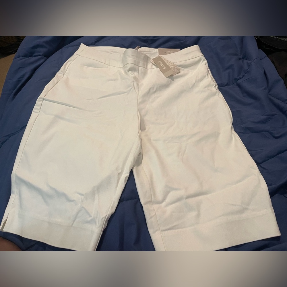 Chico's So Slimming White Pants